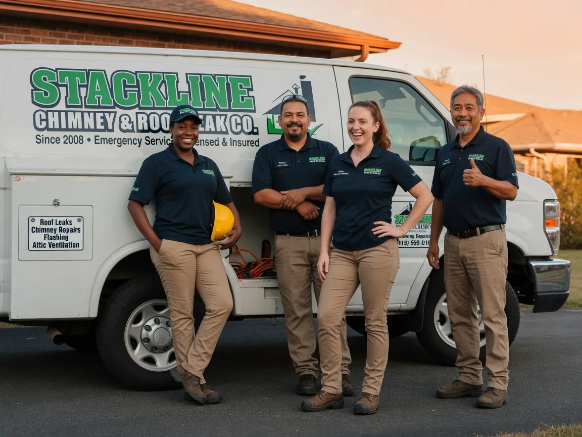 Chimney flashing repair company in Paris, MI